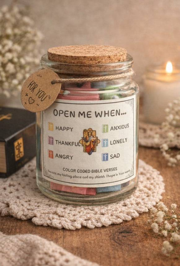 Bible Verse Jar