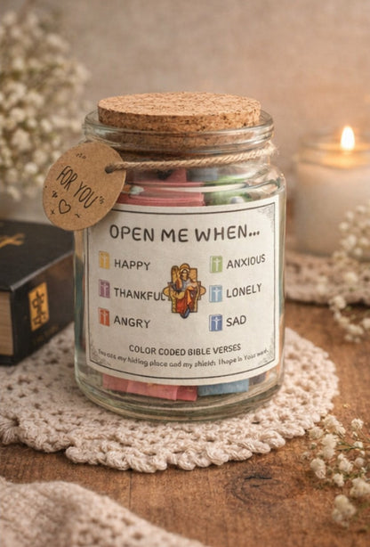 Bible Verse Jar
