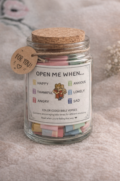 Bible Verse Jar